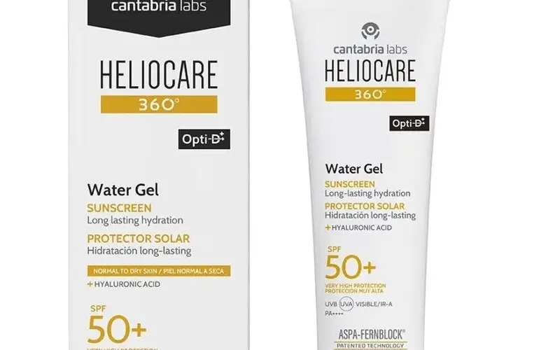 Heliocare 360° Water Gel SPF 50+     Ultralichte zonbescherming met langdurige hydratatie