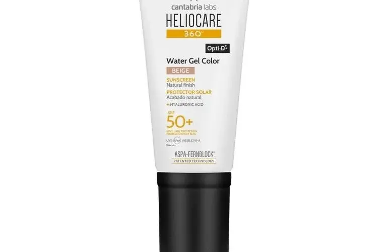 Heliocare 360° Water Gel SPF 50+     Ultralichte zonbescherming met langdurige hydratatie     Beige