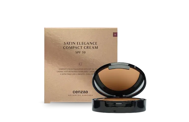 SATIN ELEGANCE COMPACT CREAM SPF 30 - BRONZE