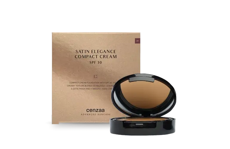 SATIN ELEGANCE COMPACT CREAM SPF 30 - HONEY