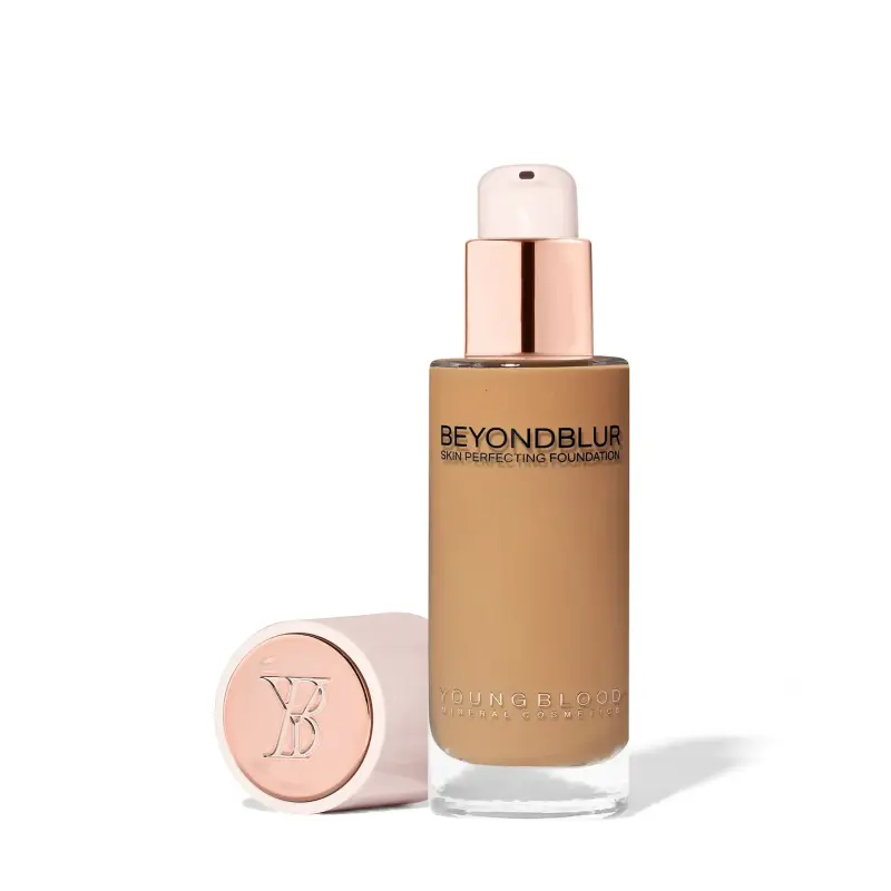 BEYONDBLUR™ SKIN PERFECTING FOUNDATION YOUNGBLOOD  -  Rich Tan (4) with golden olive undertones