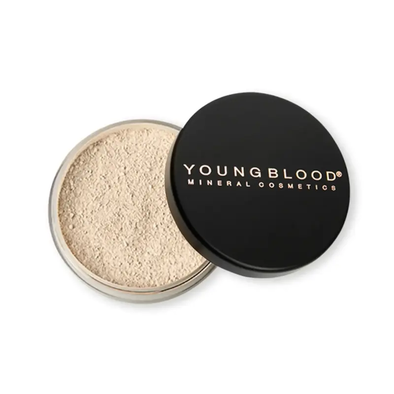 NATURAL LOOSE MINERAL FOUNDATION YOUNGBLOOD  -  Ivory (Neutrale ondertoon)