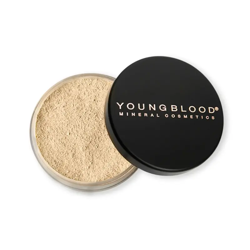 NATURAL LOOSE MINERAL FOUNDATION YOUNGBLOOD  -  Soft Beige (warme ondertoon)