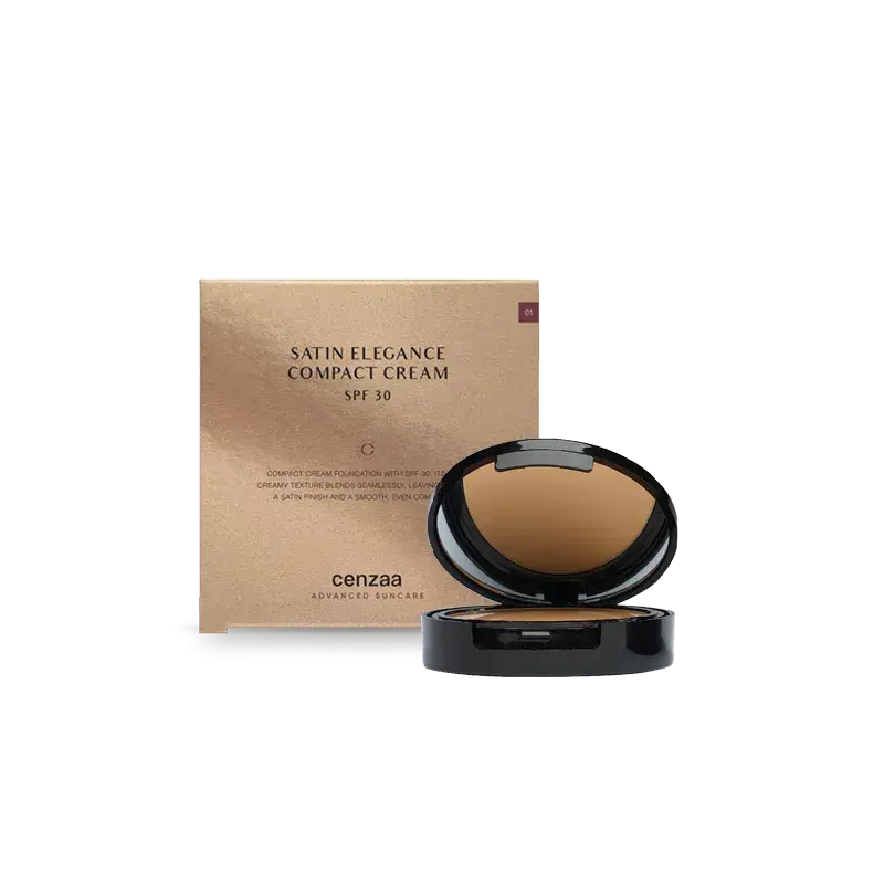 SATIN ELEGANCE COMPACT CREAM SPF 30 - HONEY